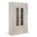 Armario Diseño Etnico 2 Puertas con Vitrina Serie Ateneas