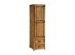 Armario Dormitorio Rustico 1 Puerta 2 Cajones Altillo