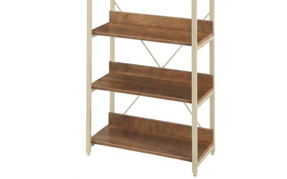 Armario Estanteria 4 Estantes y Barra Colgador - Serie Amendo