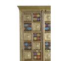 Armario Etnico 2 Puertas con Ceramica Bronce Repujado Aichen