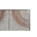 Armario Etnico oriental 2 Puertas Talladas Serie Wood Mandala