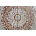 Armario Etnico oriental 2 Puertas Talladas Serie Wood Mandala