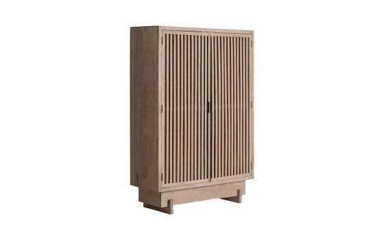 Armario Japones 2 Puertas Madera Mango - Serie Gabia