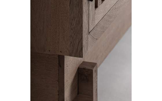 Armario Japones 2 Puertas Madera Mango - Serie Gabia