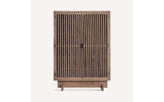 Armario Japones 2 Puertas Madera Mango - Serie Gabia