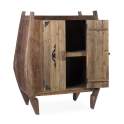 Armario Madera Reciclada y Metal Oriental Serie Recicle