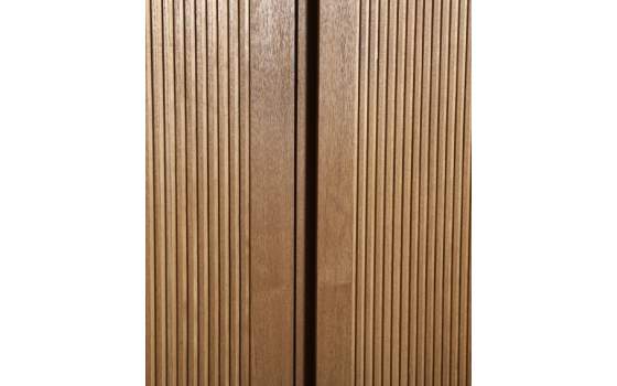 Armario Moderno 2 Puertas Madera Estriada Copenhague