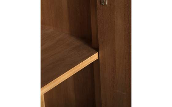 Armario Moderno 2 Puertas Madera Estriada Copenhague