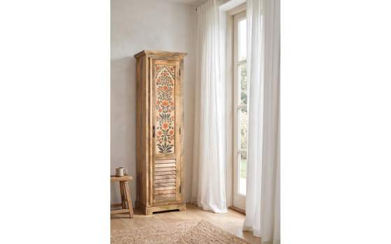 Armario Oriental 1 Puerta Decorada - Serie Alife