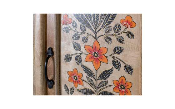 Armario Oriental 1 Puerta Decorada - Serie Alife