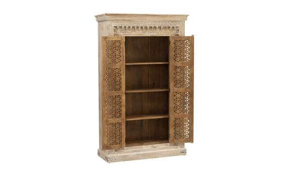 Armario Oriental 2 Puertas con Estantes Decape Blanco Alhambra Armario Oriental 2 Puertas con Estantes Decape Blanco Alhambra