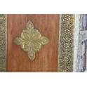 Armario Oriental 2 Puertas Decoradas Ceramica y Bronce Apersin