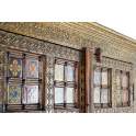 Armario Oriental 2 Puertas Decoradas Ceramica y Bronce Apersin