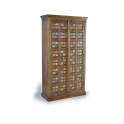 Armario Oriental 2 Puertas Decoradas Ceramica y Bronce Apersin