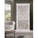 Armario Oriental 4 Puertas Madera Rustica Colores Allegra