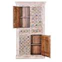 Armario Oriental 4 Puertas Madera Rustica Colores Allegra