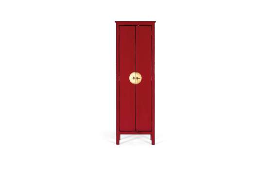 Armario Oriental Chino Rojo 2 Puertas Serie Aorien