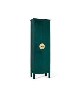 Armario Oriental Chino Verde 2 Puertas Serie Aorien