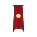 Armario Oriental Rojo 2 Puertas 2 Cajones Serie Aorien