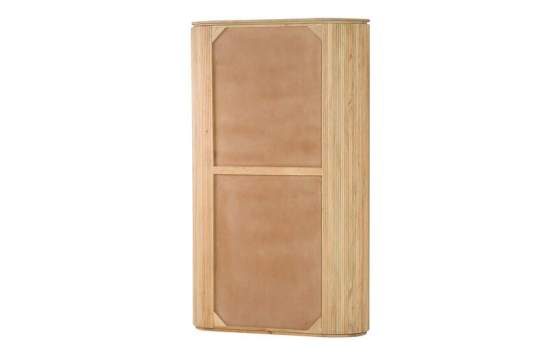 Armario Ovalado Madera Mango Maciza 4 Puertas Serie Myra