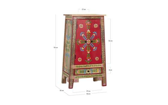 Armario Pequeño Chino 2 Puertas 1 Cajon Colores Dalian