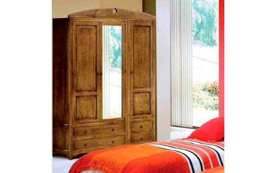 Armario Rustico 3 Puertas Lagar