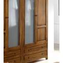 Armario Rustico 4 Puertas Con Altillo Lagar