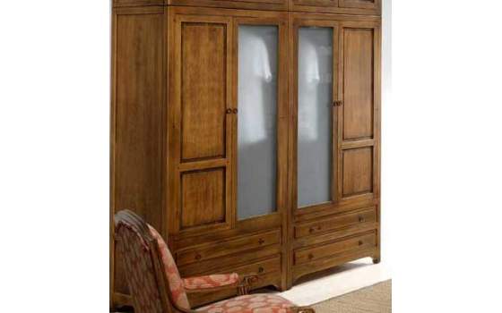 Armario Rustico 4 Puertas Lagar