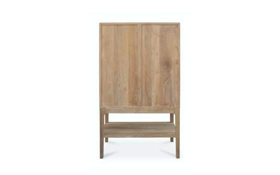 Armario Salón 2 Puertas 2 Cajones en teca - Serie Ardey