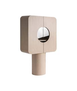 Armario Salón Art Déco Redondeado 2 Puertas – Serie Kharj