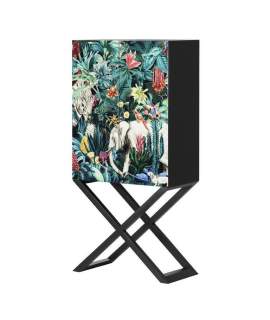 Armario Salon 2 Puertas Diseño Impreso Madera y Metal Egypt