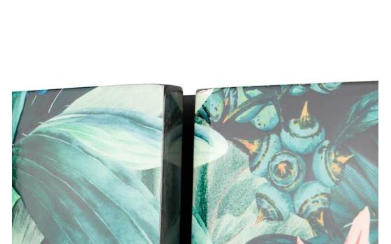 Armario Salon 2 Puertas Diseño Impreso Madera y Metal Egypt