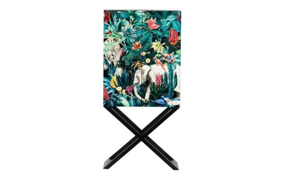 Armario Salon 2 Puertas Diseño Impreso Madera y Metal Egypt