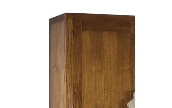 Armario Salon Colonial 7 Cajones 2 Puertas Serie Torinto