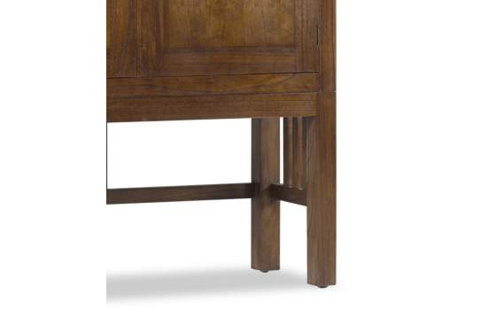 Armario Salon Colonial 7 Cajones 2 Puertas Serie Torinto
