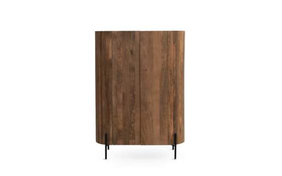 Armario Salon Contemporaneo 2 Puertas Redondeado Autrey