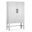 Armario Salon Estilo Oriental Actual Blanco Serie Everest