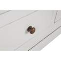 Armario Salon Estilo Oriental Actual Blanco Serie Everest