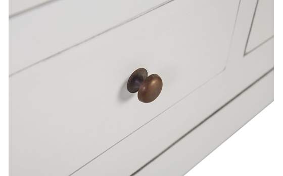 Armario Salon Estilo Oriental Actual Blanco Serie Everest