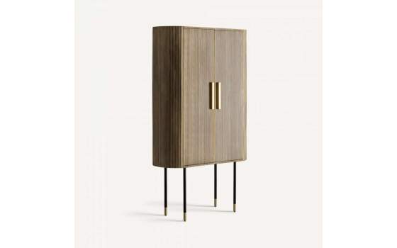 Armario Salon Licorera 2 Puertas Metal Madera Serie Valbruna Armario Salon Licorera 2 Puertas Metal Madera Serie Valbruna