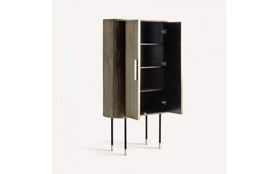 Armario Salon Licorera 2 Puertas Metal Madera Serie Valbruna Armario Salon Licorera 2 Puertas Metal Madera Serie Valbruna