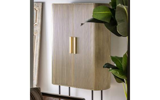 Armario Salon Licorera 2 Puertas Metal Madera Serie Valbruna Armario Salon Licorera 2 Puertas Metal Madera Serie Valbruna