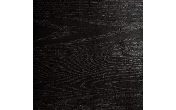 Armario Salon Oval Moderno 2 Puertas Negro Serie Rize