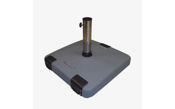 Base de Parasol Cemento Ruedas Asas en 50 Kg Serie LTH 50
