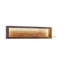 Balda Estante de 100 Madera Rustica Acacia y Led Analde