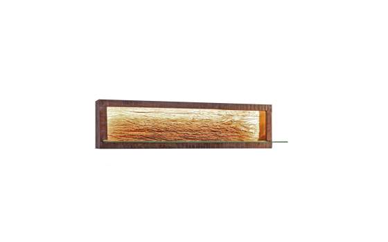 Balda Estante de 100 Madera Rustica Acacia y Led Analde
