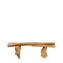 Banco Artesanal Rustico Madera de Teca Serie Argiot