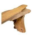 Banco Artesanal Rustico Madera de Teca Serie Argiot