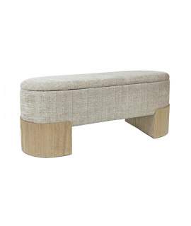 Banco Baul Descalzadora Cantos Redondos - Serie Agthe