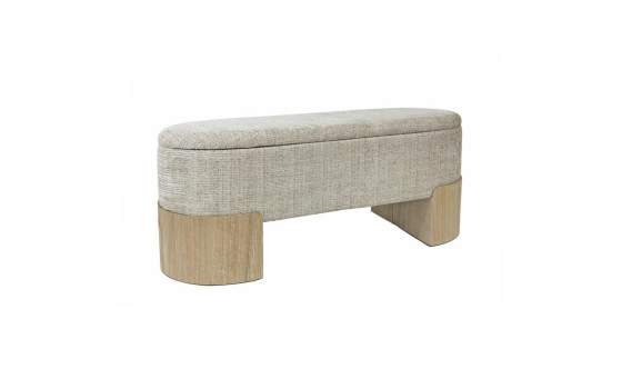 Banco Baul Descalzadora Cantos Redondos - Serie Agthe